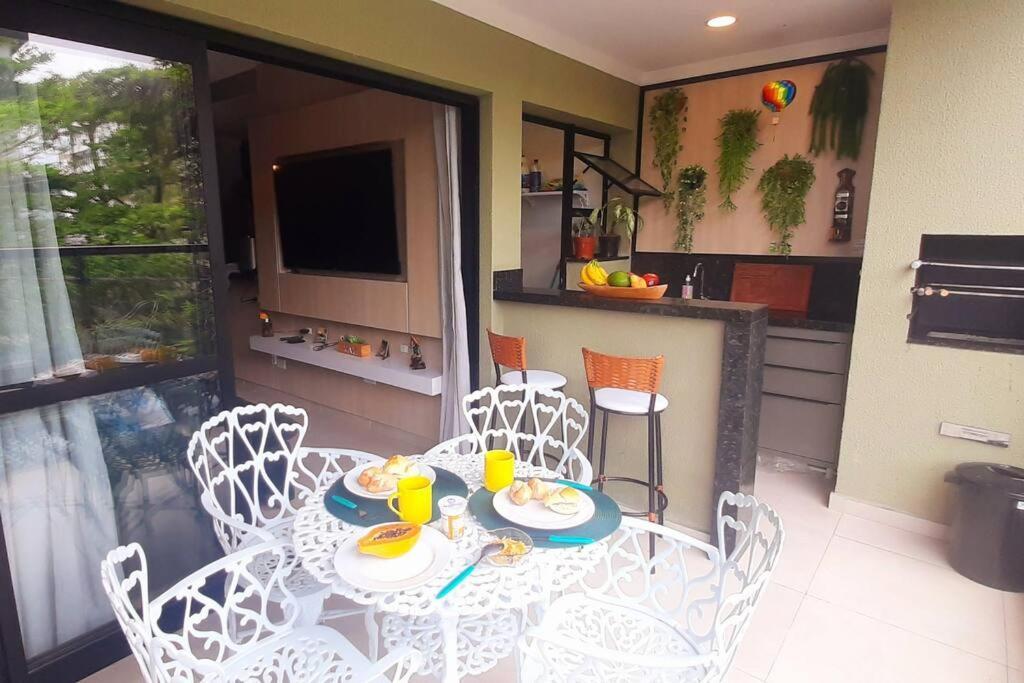 Apartamento Ap Com Mega Sacada E Linda Area Gourmet Ubatuba